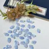 Venta al por mayor del fabricante Pétalos de Flor de Durazno Glaseados Hojas de Árbol Material para Pasador de Cabello Estilo Antiguo Tocado Han Dynasty Hecho a Mano para DIY