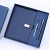 Cuaderno de Negocios Transfronterizo Set de Regalo de Alto Valor Cuaderno Planificador Estilo Chino Caja de Regalo con Logotipo Personalizable