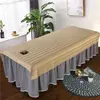 Sábanas desechables, juegos de cama para salón de belleza, incluyendo cubrecamas y fundas de almohada, hechos de algodón puro, engrosados, juego de cuatro piezas, específicamente para uso en viajes, al por mayor