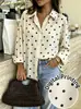 Nuevos tops para mujer transfronterizos europeos y americanos de Amazon, AliExpress y sitios independientes: camisas elegantes, casuales, holgadas y cómodas