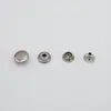 205 botão branco grande 10mm latão botão oculto roupas bolsas 203 jeans botão quatro em um acessórios redondos botões de metal