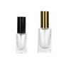 Botella de Perfume Sencilla 15/30ml Botella de Vidrio Transparente Vacía Botella Pequeña Portátil Spray Fino Tamaño de Viaje Botella Recargable