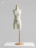 Maniquí Miniatura para Enseñanza y Corte 3D, Modelo de Soporte para Diseño de Ropa de Muñeca Femenina Escala 1/2 y 1/4 Mini B