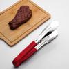 Modelo Novo de 26 Anos Pinças de Comida Transfronteiriças para Cozinha Doméstica, Pinças de Comida em Aço Inoxidável 304 de Grau Alimentar em Forma de Pétala, Pinças para Churrasco