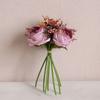 Decoración del hogar estilo ins, ramo artificial para boda, flor artificial, eucalipto, letra hecha a mano, hortensia, rosa