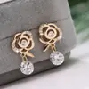 Processamento de Brincos Femininos Transfronteiriços, Brincos Populares do Douyin, Personalizados, Modernos, Simples e Tendência