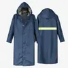 No muy largo, no muy corto, protección laboral, sanidad, adulto, resistente a los arañazos, impermeable contra tormentas, longitud media, estilo cortavientos, impermeable duradero, para ir al trabajo