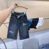 Calça Infantil Rantuo 2026 Nova Outono Crianças Médias e Grandes Jeans Multicor Meninos e Meninas Moda Casual Calça Longa Transfronteiriça