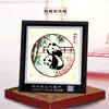 Adornos de Marco de Espejo de Recorte de Papel Yuxian de Estilo Chino Más Vendidos en Stock al por Mayor con Palabras de Fortuna, Mensajes de Bendición Personalizables