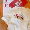 Lote Mixto de Ropa para Niños de Algodón Puro Ropa Superior para Bebé Verano Dibujos Animados Fruta Combinación Versátil Casual Camiseta de Manga Corta para Niños y Niñas en Verano