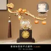Nuevos Adornos de Calabaza de Cristal Estilo Chino Ruyi Lujo Accesible Sala de Estar de Gama Alta Entrada Gabinete de TV Gabinete de Vino Decoración Regalo de Inauguración de Casa