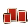 Nuevo Marco de Fotos Hueco Tridimensional de Esquina de Cobre Imitación de PVC Estilo Chino para Caligrafía Artística DIY Regalo para Papá Marco de Exhibición