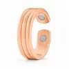 Deseo aliexpress artículo más vendido anillo magnético moda retro creativo europeo americano abierto patrón de martillo anillo magnético de línea