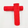 Manoplas para Guidão de Bicicleta Mountain Bike, Manoplas TPE para Bicicleta, Manoplas Macias de Borracha para Bicicleta, Manoplas para Guidão de Bicicleta Infantil, Acessórios para Bicicleta