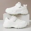 Tenis Blancos Infantiles para Niños y Niñas, Nuevos Zapatos Deportivos Escolares de Primavera y Otoño, Zapatos Ligeros de Suela Suave para Actuación de Bebés