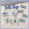Diademas de Moño para Niñas, Lindas Diademas para Niñas Pequeñas que No Dañan el Cabello, Alta Elasticidad y Bandas Elásticas Duraderas para Atar el Cabello