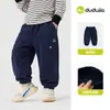 Pantalones Deportivos de Niño Dudu Otoño Pantalones Infantiles Pantalones Casuales para Niña Pantalones Largos para Bebé Moda Exterior Infantil