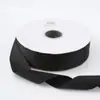Cinta de Grosgrain de Puntos Negro Blanco Roto Poliéster Blanqueado Cinta de Grosgrain de Color Sólido Accesorios para Ropa Cinta de Sujeción