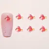 Serie Popular Transfronteriza Luminosa del Océano Decoraciones Pequeñas de Peces para Uñas Accesorios Pequeños de Resina DIY Decoraciones de Uñas Portátiles