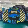 Anel Inflável de Reboque para Água Novo Produto Transfronteiriço Hovercraft de Tração para Reboque Sofá com Encosto Inflável para Água em Estoque