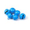 Campana de metal con pintura de color caramelo super fuerte accesorios para mascotas llavero accesorios material diy colgante