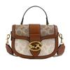 Bolsos para Mujer 2025 Primavera Nuevo Bolso de Hombro Estampado de Alta Gama Bolso Cuadrado Pequeño Retro a la Moda Bolso Cruzado de Moda para Mujer