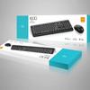 Teclado e mouse sem fio Fude 1600, adequado para casa, escritório, jogos, notebook, teclado e mouse sem fio externos