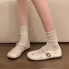 Sapatos Pequenos de Couro para Meninas 2026 Primavera e Outono Nova Moda Borboleta Sapatos de Princesa para Crianças Sapatilhas Mary Jane Antiderrapantes Sapatos para Meninas