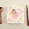 Guardanapo Infantil Estampado Novo Desenho Animado Camada Dupla Decoração de Mesa de Cozinha Quadrado Descartável Fabricante Venda por Atacado