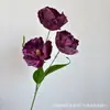 Flores Artificiales para Boda Colección Morada Serie Salón de Bodas Jardín Monet Arco Exterior Muro de Flores Estudio Fotográfico Floral Paisajismo