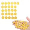 12 colores redondo doble cara aceite 26 letras inglesas aleación colgante DIY accesorios para joyería W85
