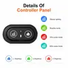 Bestseller transfronterizo: Masajeador de cintura con calefacción eléctrica con terapia de luz roja, compresa térmica para soporte lumbar, cinturón de cintura cálido y calefactable