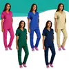 Trajes Quirúrgicos Duo y Uniformes Lavables Meike para Hospitales Transfronterizos, Pequeñas Clínicas en el Extranjero, Ropa de Trabajo Cómoda para Personal Médico y Doctores