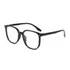 Gafas Cuadradas de Personalidad para Mujer Estilo Europeo y Americano Anti-Luz Azul Se Pueden Montar Lentes para Miopía o Neutras Monturas de Gafas de Color Degradado Retro Tendencia