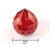 Bola de Iluminación de Cristal de 20 mm Cristal K9 Habitación Dormitorio Cortina de Cuentas para Puerta Accesorios Cortina de Puerta Colgante para Fiesta de Bodas