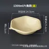 Caixa de Almoço Descartável de Amido de Milho Tigela Hexagonal de Grau Alimentício Caixa de Embalagem Espessa Tigela de Embalagem para Levar Macarrão Caracol