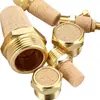 Tapón Hexagonal, Silenciador de Plástico, Cobre Cónico Largo Acero Inoxidable 304 Silenciador de Válvula Solenoide Neumática 1/8