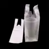 Sacos de Embalagem Descartáveis de Novo Material Espessado, Sacos para Chá de Leite de Copo Único, Sacos para Bebidas para Viagem Café de Copo Único e Duplo, 100 Peças com Frete Grátis