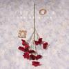 Narciso Simulado Flor Artificial Ramo de Boda Hecho a Mano de Alta Gama Floral Paisajismo Salón de Bodas DIY Pared de Flores Arreglo Floral de Piso