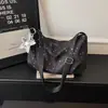 Bolso Tote de Axila con Estampado de Estrellas, Perezoso y Elegante, para Mujer, Nueva Moda Primavera 2026, Bolso de Mano para Viajes Diarios de Oficinistas