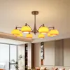 Lustre Vintage Lírio do Vale para Sala de Estar, Luminária de Quarto Mid-Century Americana Luz e Sombra com Spots, Luminária de Projeção para Sala de Jantar casagd