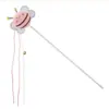 Brinquedo Vara Kat-abelha para Gatos, Autoentretenimento e Alívio do Tédio, Vara Longa com Franja e Sino, Vara Kat-abelha para Filhotes # #