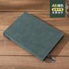 A5 Libreta de Líneas Horizontales Cuero Suave Sencilla Trabajo Reunión Cuaderno Engrosado Estudiante Universitario Literario Oficina de Negocios