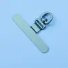 Clip Giratorio para Teléfono Ultrafino en Stock, Almohadilla de Acero Inoxidable Antiarañazos, Almohadilla para Correa, Clip para Colgar el Teléfono