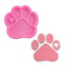 Uña de gato garra de perro forma de hueso etiqueta pastel de chocolate gota de pegamento yeso silicona molde decoración modelado horneado