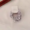 Un par de scrunchies florales de dibujos animados, simples cintas para el pelo de tela básica que no dañan el cabello, adecuados para coletas, gomas elásticas para el pelo para mujeres