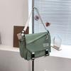 Bolsa de Ombro Grande Capacidade Estilo Harajuku Japonês 2026 Nova Tendência Bolsa Mensageiro para Estudante Bolsa Transversal Casual para Casal Viagem