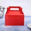 Fornecimento direto da fábrica caixa de presente de Maçã para Véspera de Natal caixa de embalagem para produtos secos papel de embrulho caixa de presente pode ser impressa