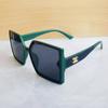 Lentes de Sol Cuadrados de Montura Grande para Mujeres con Rostros Redondos, Adelgazantes y Protectores del Sol, Estilo Coreano de Alta Gama, Lentes de Sol Modernos con una Tendencia Nacional