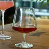 Estilo ins Alto Valor de Color Copa Seca de Cristal Grueso Copa de Brandy de Barra Copa de Vino Extranjera Whisky Copa de Vino Tinto de Pie Corto